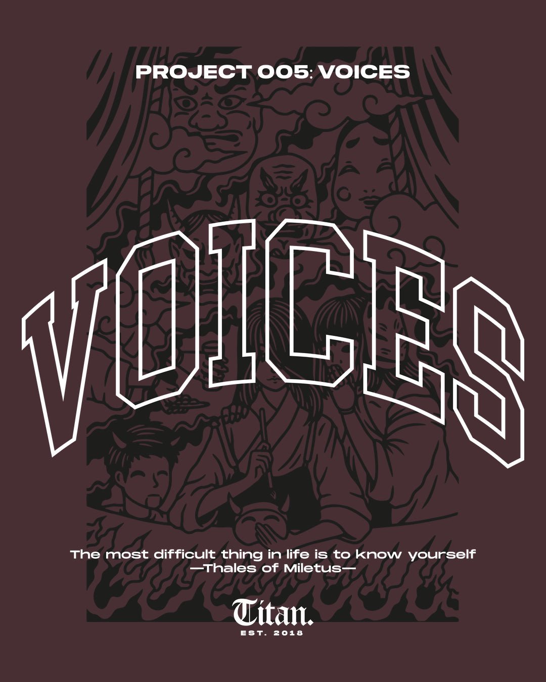 MASKS Hoodie - Titan