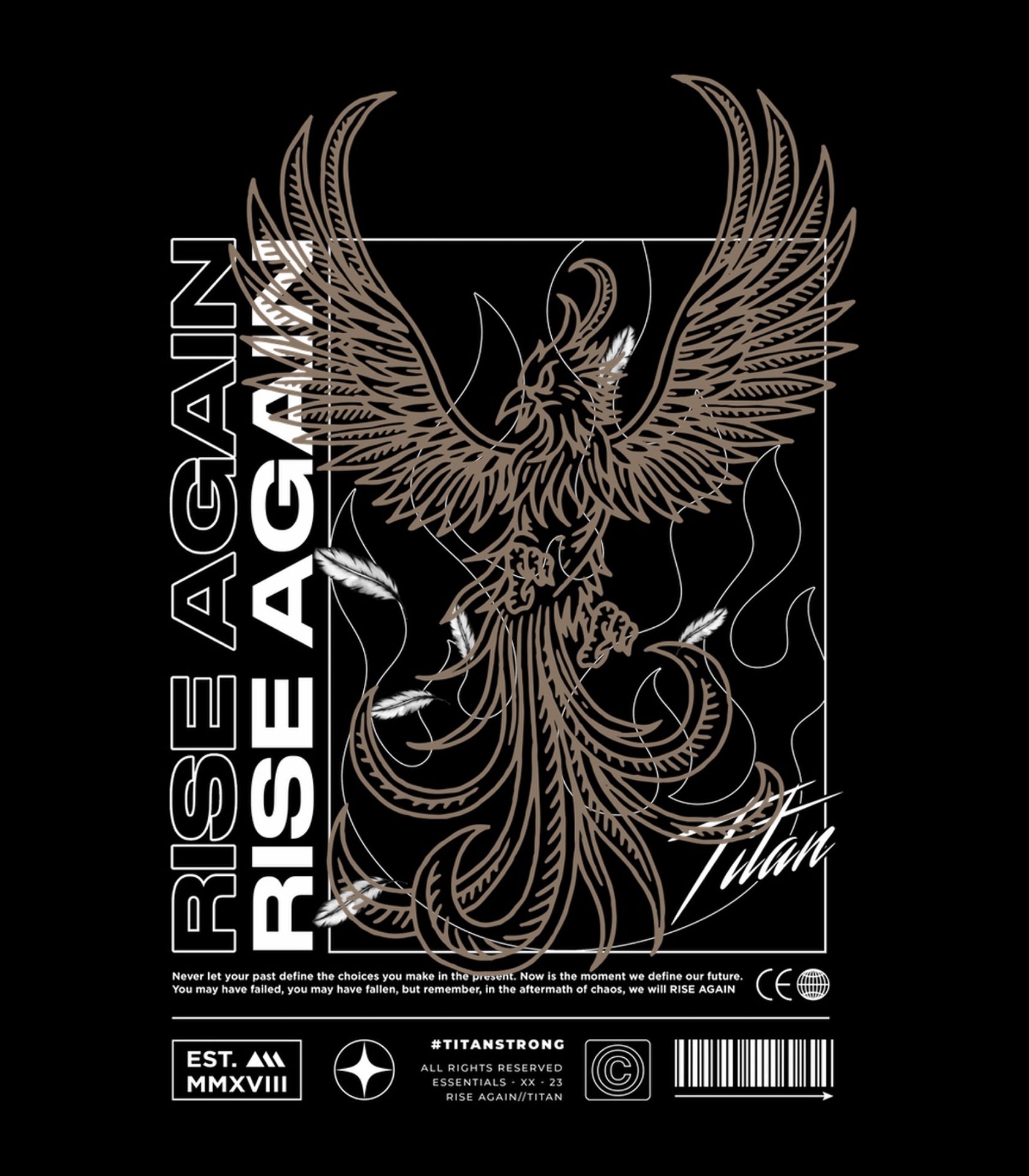 Phoenix Tee - Titan