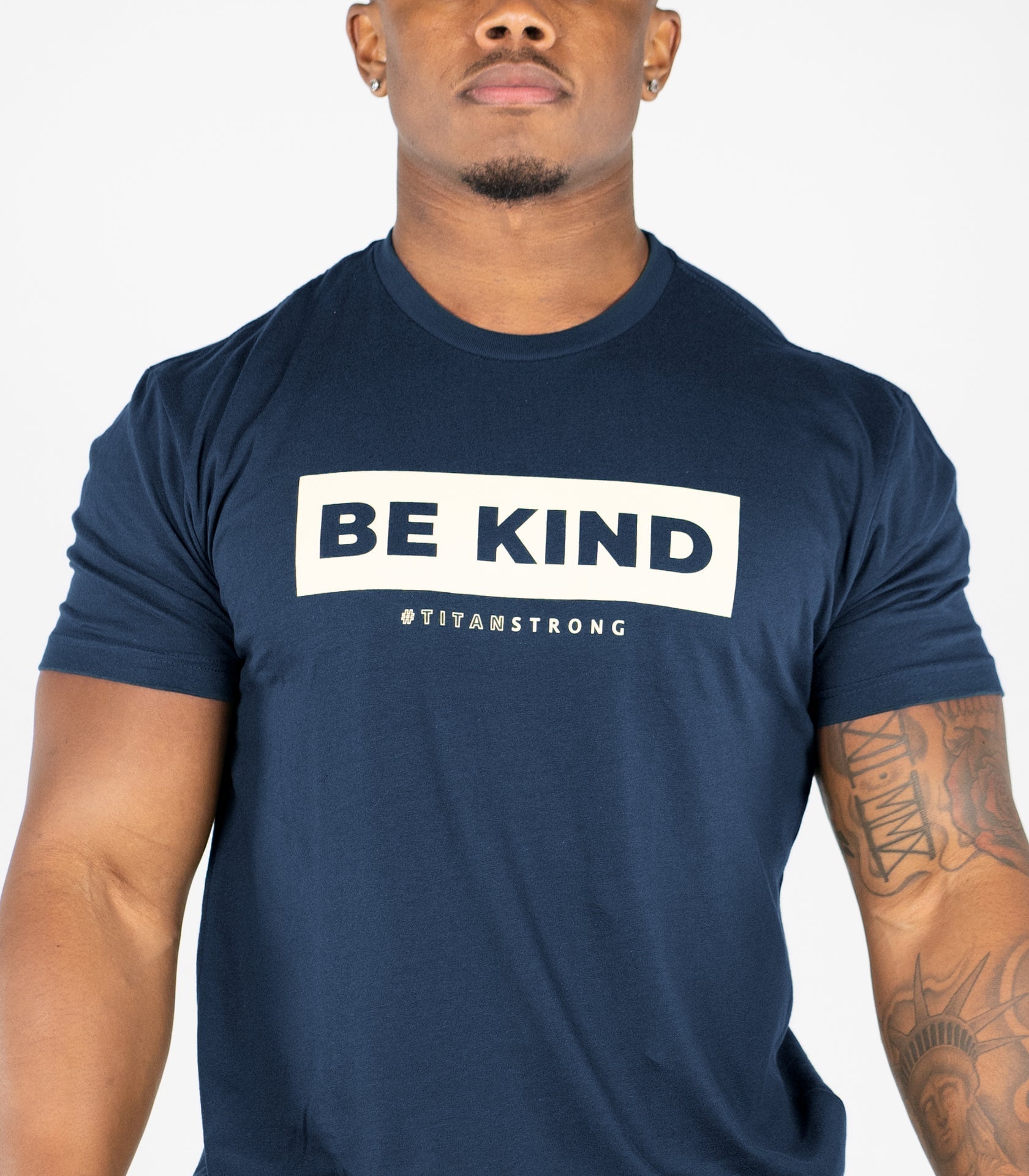 Titan Be Kind Tee Small Navy