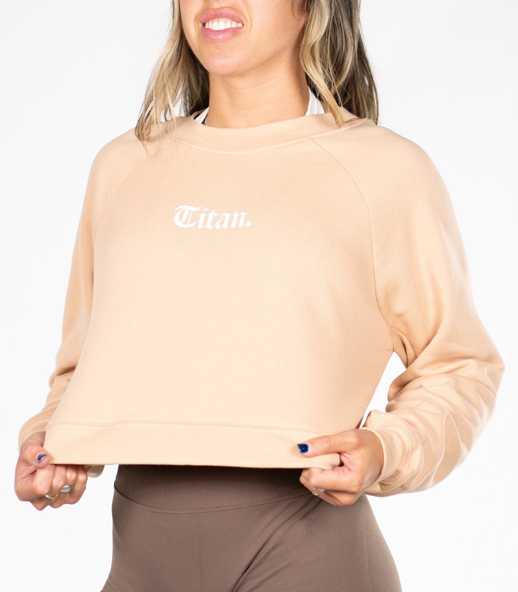 STATEMENT Cropped Sweatshirt