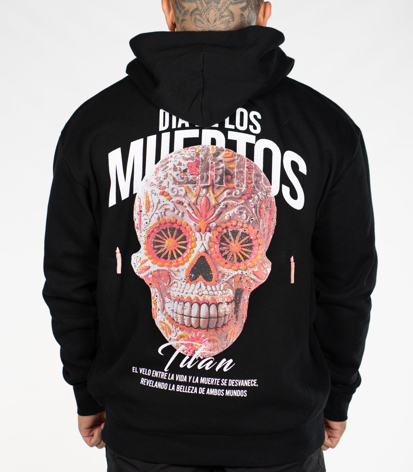 SugarSkull Hoodie - Titan