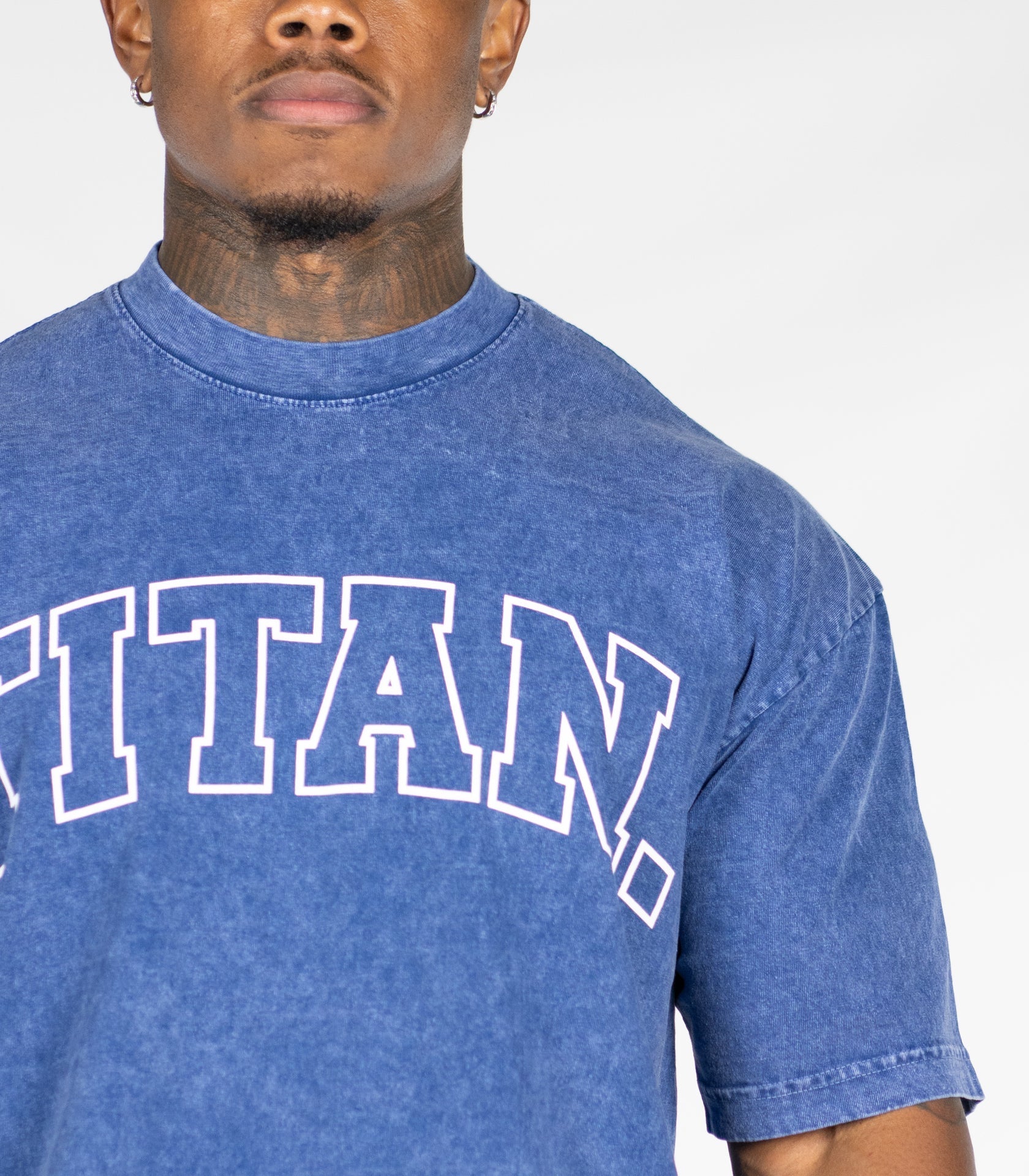 Varsity Oversized Tee - Titan