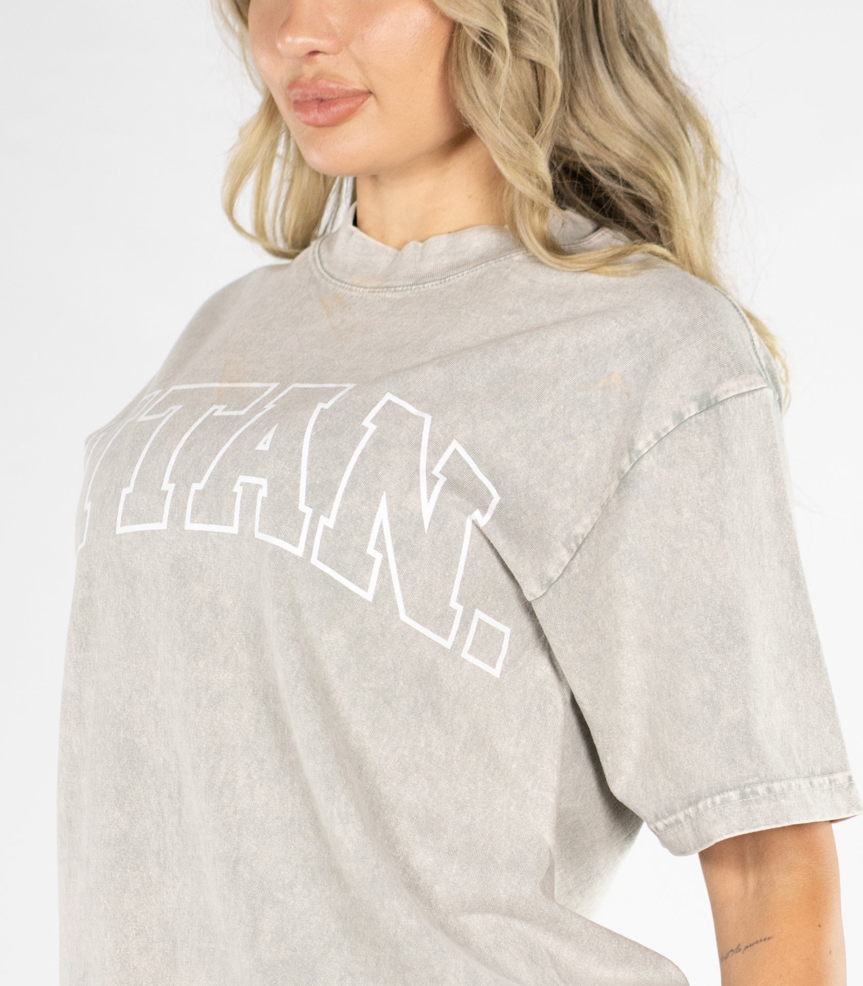 Varsity Oversized Tee - Titan