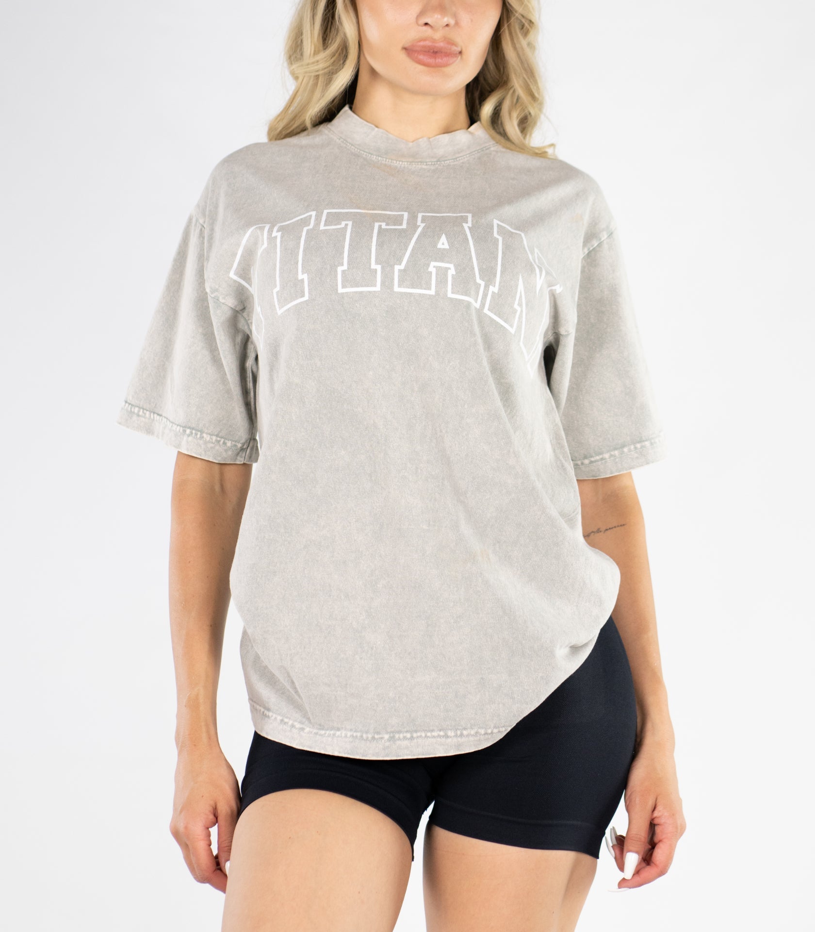 Varsity Oversized Tee - Titan