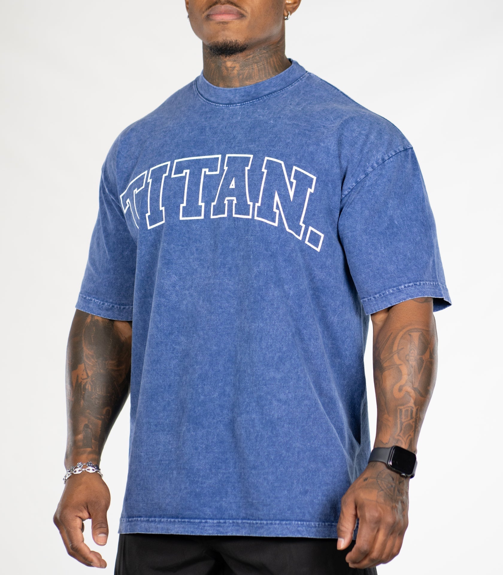 Varsity Oversized Tee - Titan