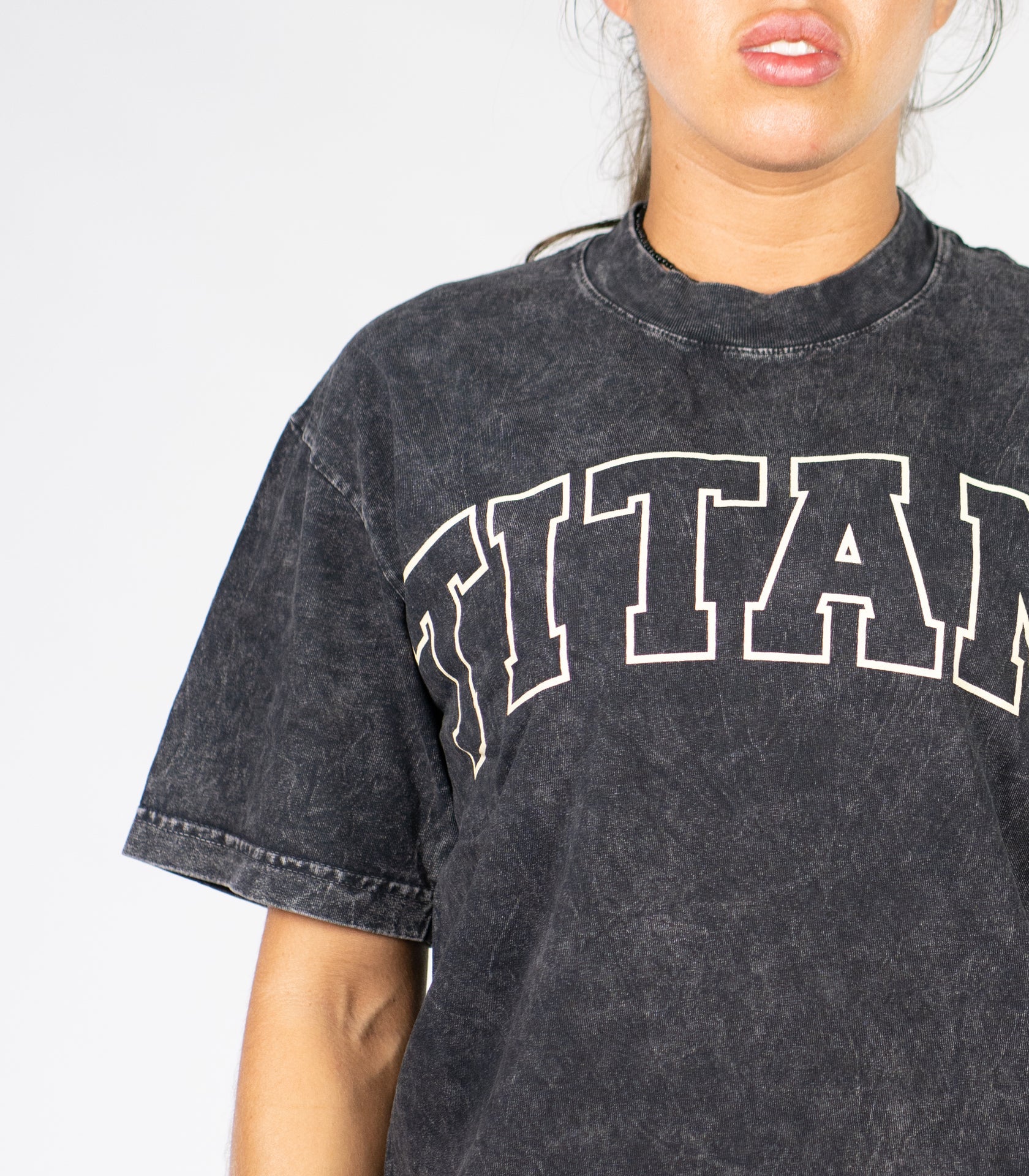 Varsity Oversized Tee - Titan