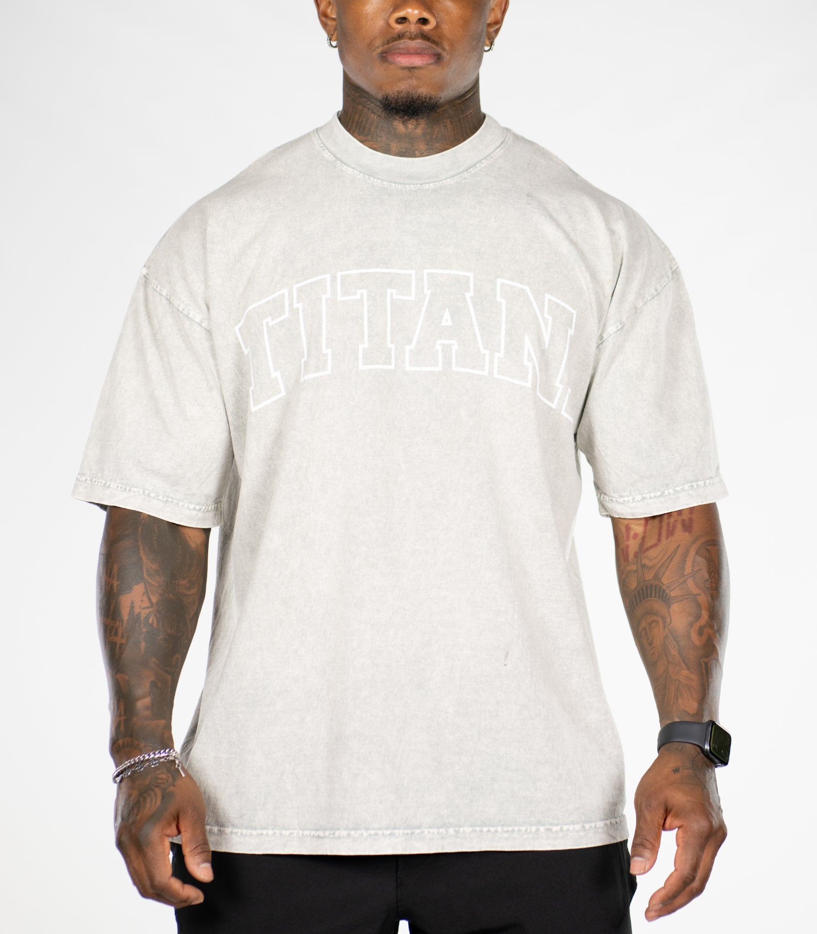 Varsity Oversized Tee - Titan