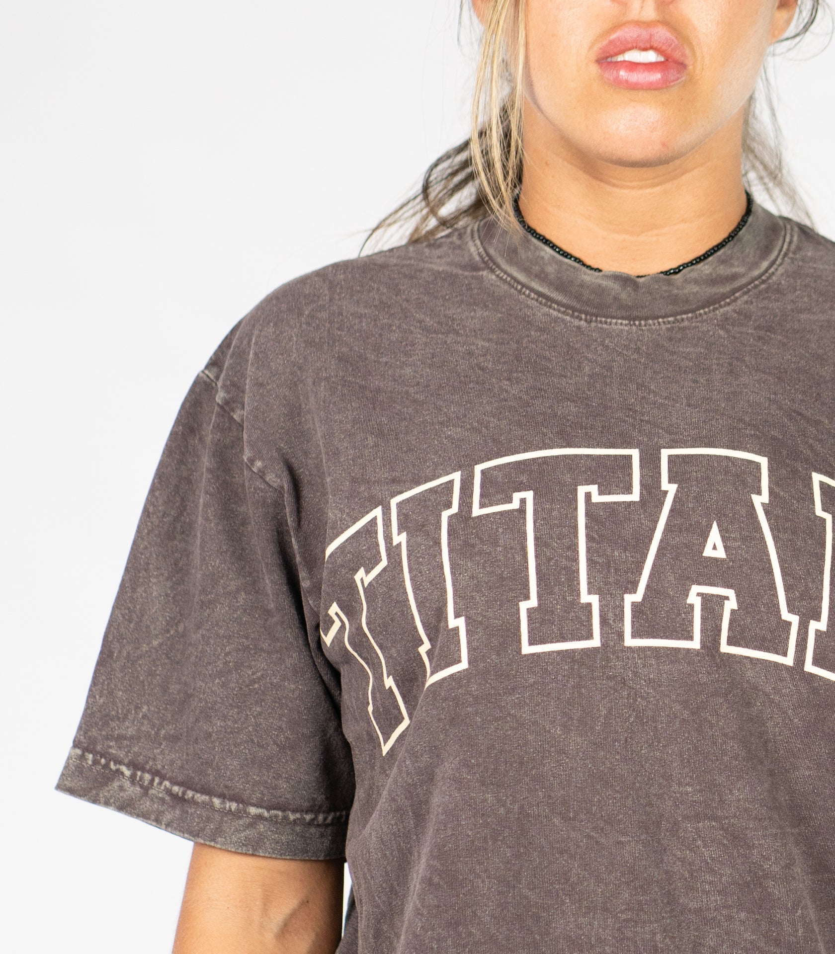 Varsity Oversized Tee - Titan