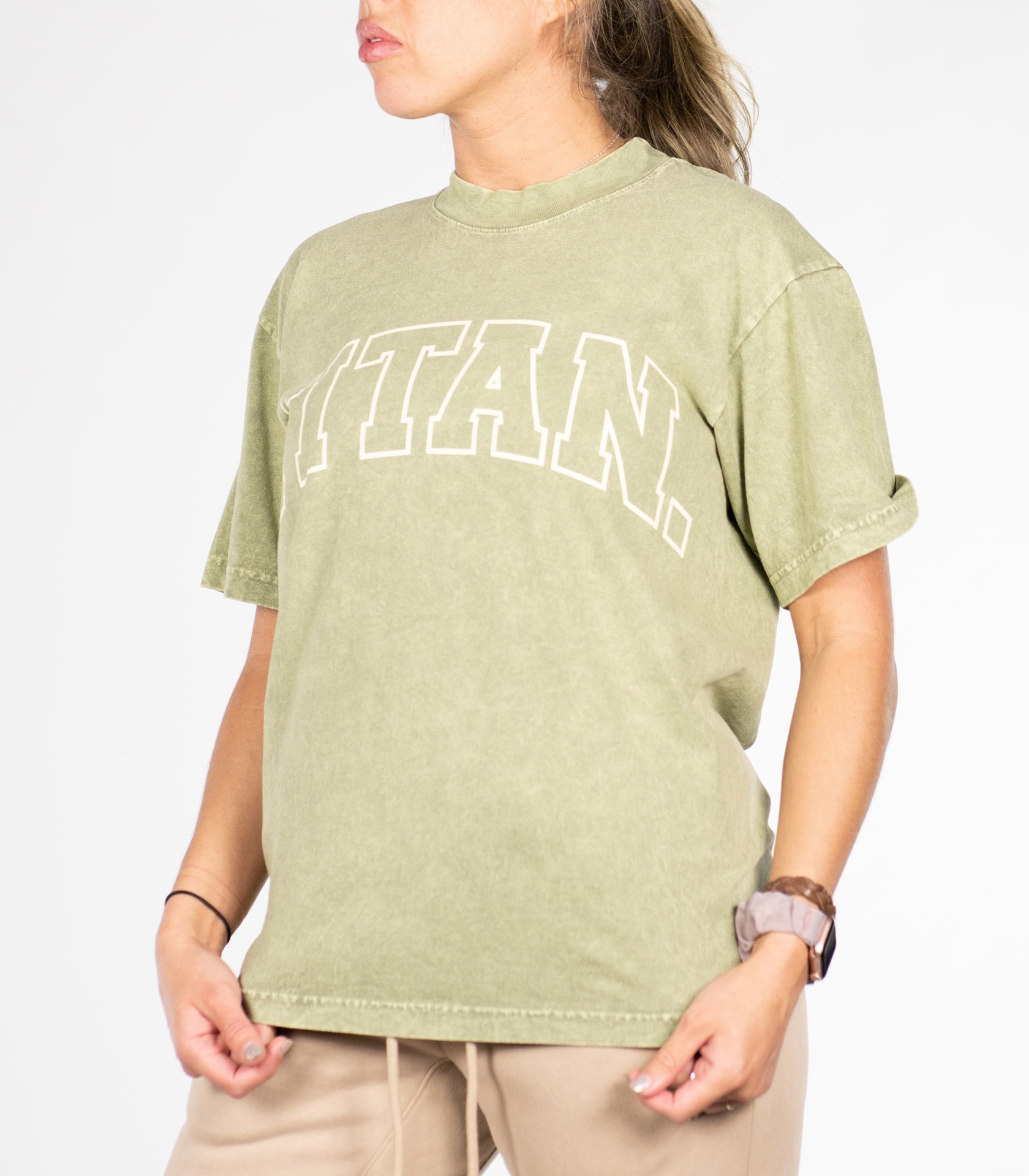 Varsity Oversized Tee - Titan