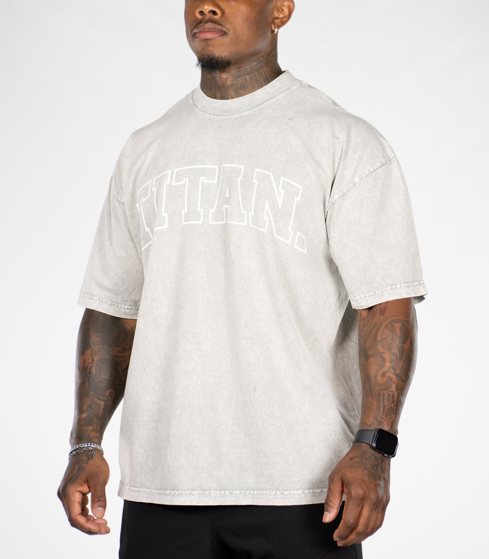 Varsity Oversized Tee - Titan