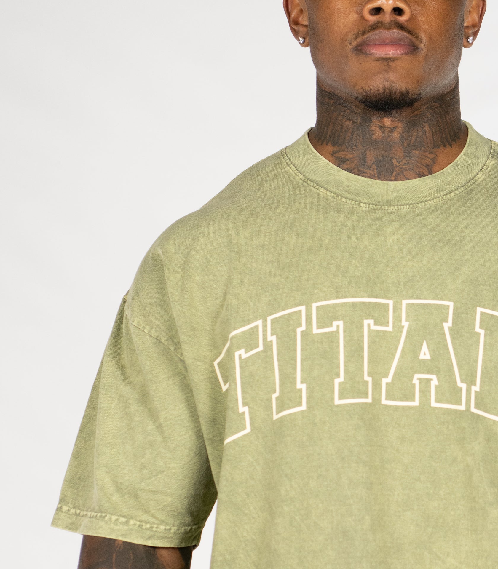 Varsity Oversized Tee - Titan