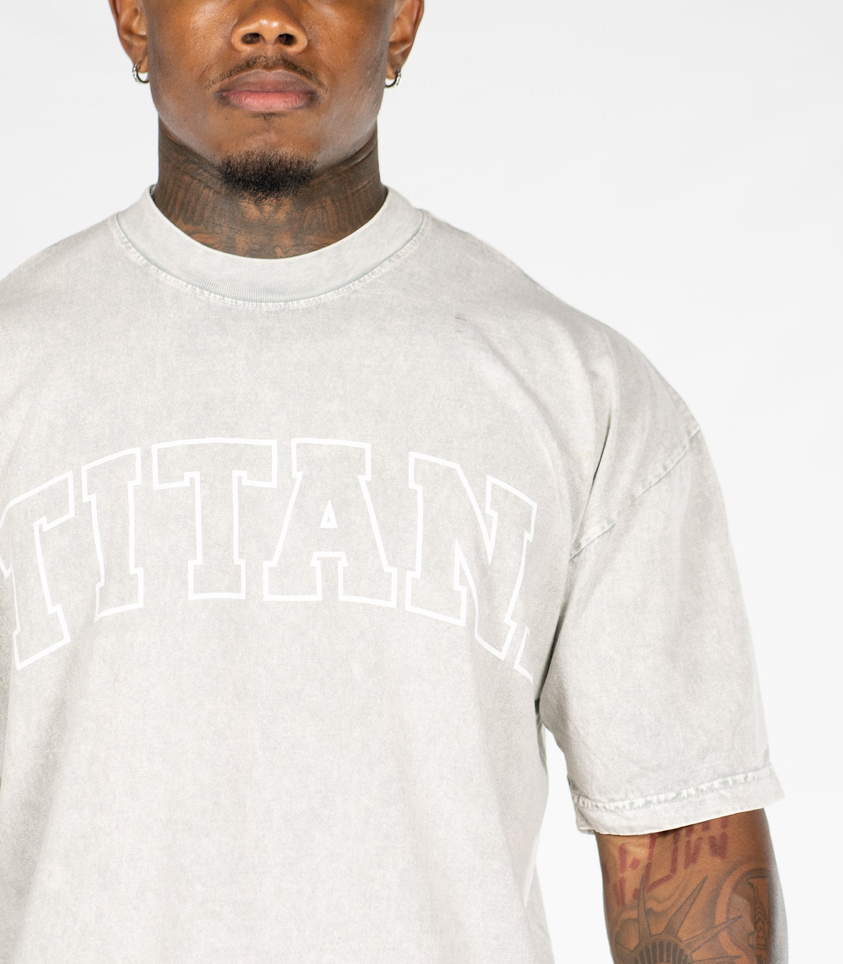 Varsity Oversized Tee - Titan