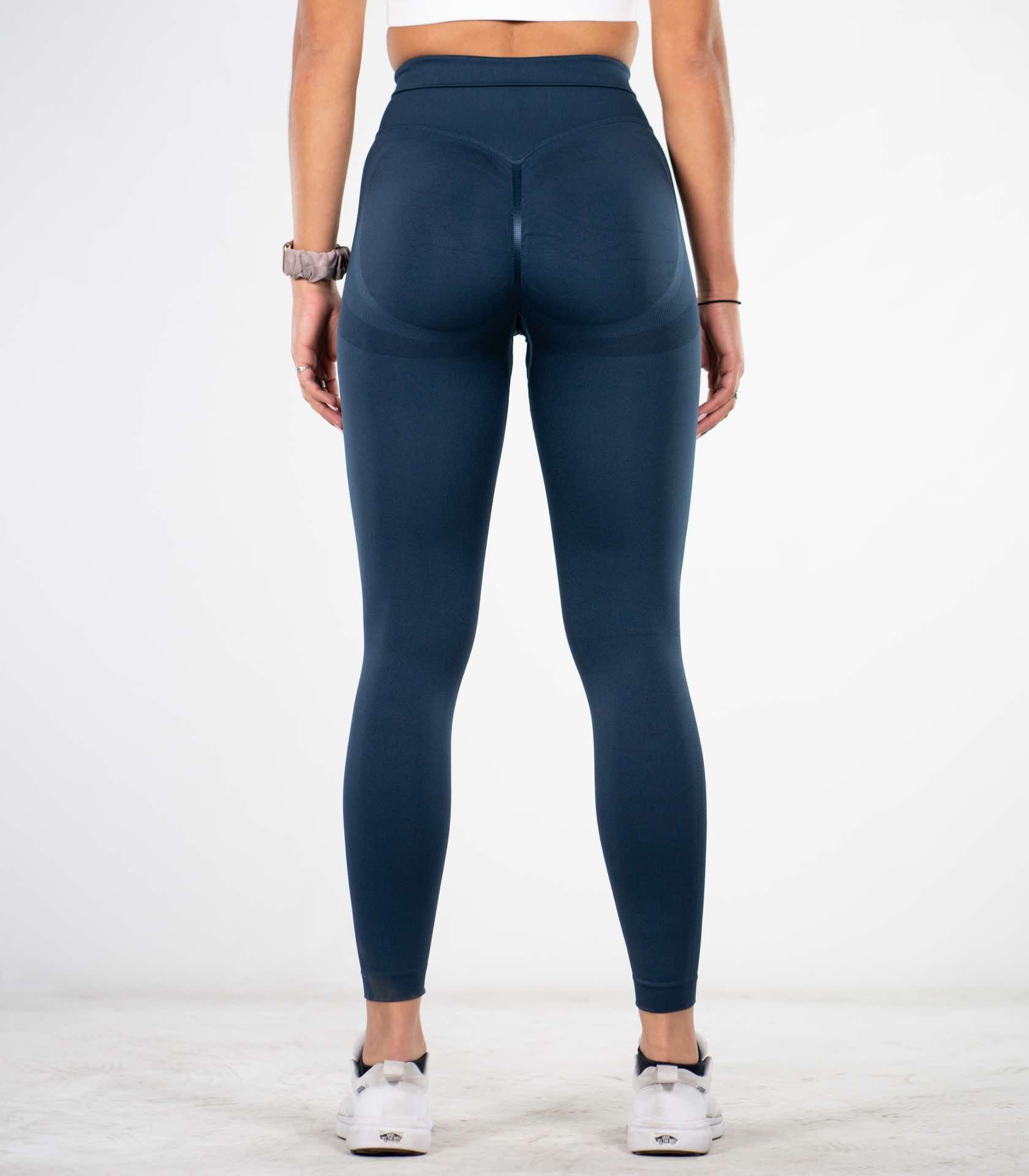 Gaia Yoga Pants - Navy Blue, Women's Trousers & Yoga Pants