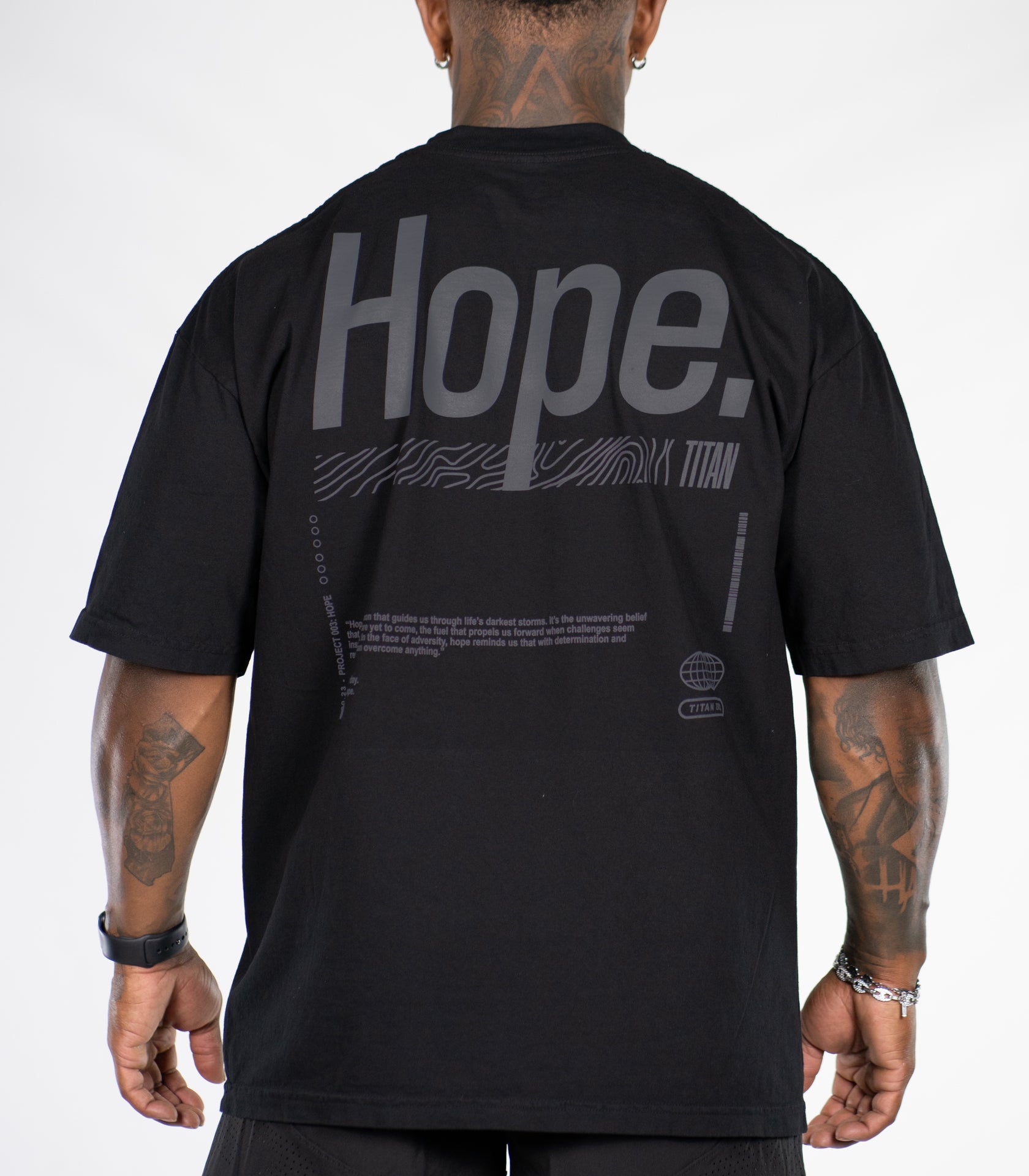 HOPE Oversized Tee - Titan