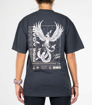 Phoenix Oversized Tee - Titan