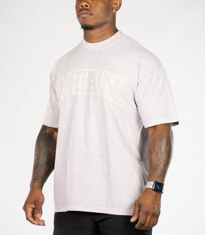 Varsity Oversized Tee - Titan