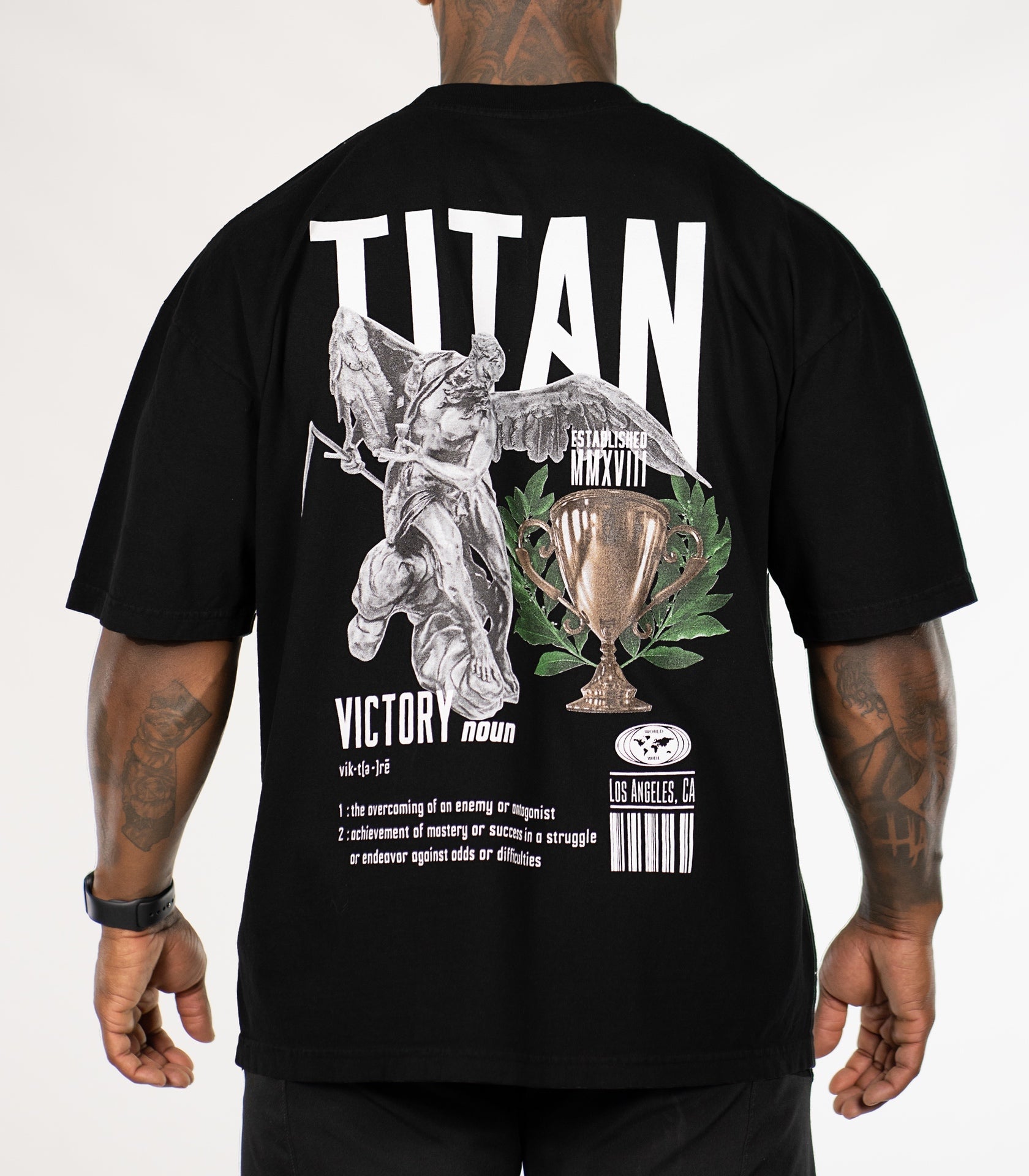 Victory Oversized Tee - Titan